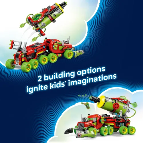 Miniatura 3 de LEGO DREAMZzz Camión de Pintura en Aerosol de Mateo - Juego de construcción de juguete para niños - Juego de simulación y 5 figuras de juguete