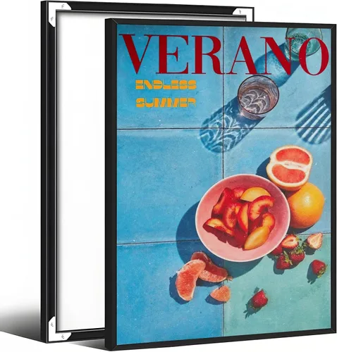 Miniatura 26 de Ripiyome Póster vintage de mujer en el sofá con Martini, lienzo victoriano y funky para pared, pintura al óleo estética de moda, impresión ecléctica