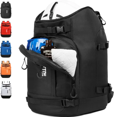 Bolsa para botas de esquí - Mochila de viaje para botas de snowboard y esquí, casco, gafas, guantes, accesorios
