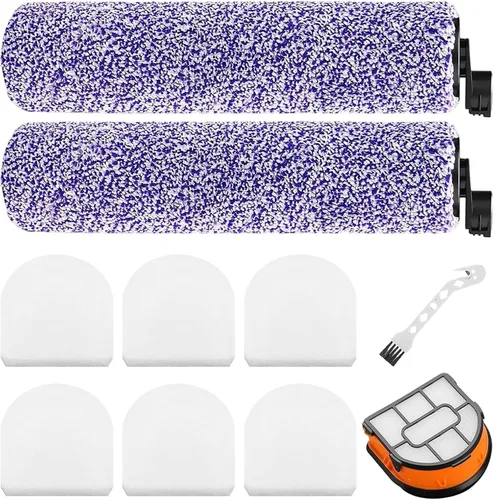 Filtro de rodillo de cepillo de repuesto HydroVac: para aspiradora Shark WD101 WD201 WD100 WD200 AW201 WD200C WD201C WD101C AW261 WD160 Hydrovac XL