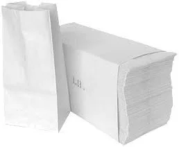 Miniatura 3 de Bolsas pequeñas de papel blanco Kraft - 3 x 2 x 6 pulgadas, recuerdos de fiesta, galletas, dulces, recuerdos de boda - 100 por paquete