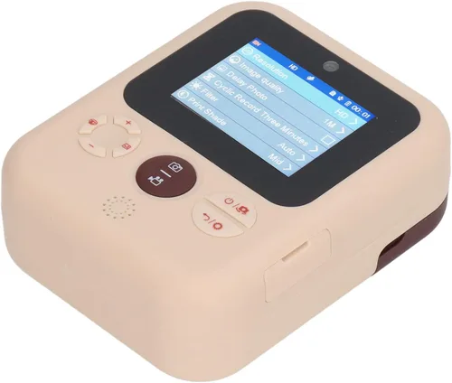Miniatura 9 de Cámara de impresión instantánea para niños, cámara instantánea HD de 2.4 pulgadas 1080P con impresión fotográfica HD con 6 rollos de papel