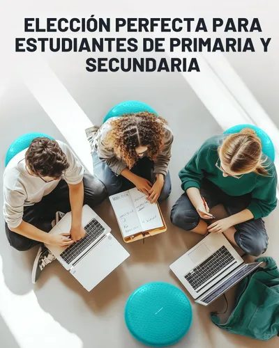 Miniatura 4 de Trideer Disco de equilibrio de núcleo con cojín oscilante, asiento flexible para aula primaria, asiento para meneo para niños sensoriales, 13.4 in