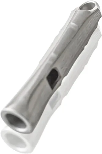 Miniatura 11 de Silbato de supervivencia de emergencia de titanio con collar, silbato de seguridad fuerte de hasta 120 decibelios para supervivencia de emergencia