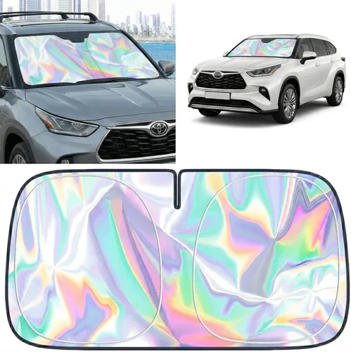 Miniatura 94 de Parasol para parabrisas Honda HR-V 2023-2025 – Cubierta plegable para parabrisas para accesorios HRV Protege el coche de los rayos solares