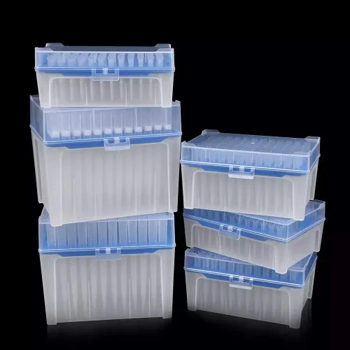 Miniatura 7 de Puntas de pipeta de filtrado de 10 µL – Puntas de pipeta de filtro universales – en rack, sin ARNasa/DNasa y seguras para pirógenos, transparentes