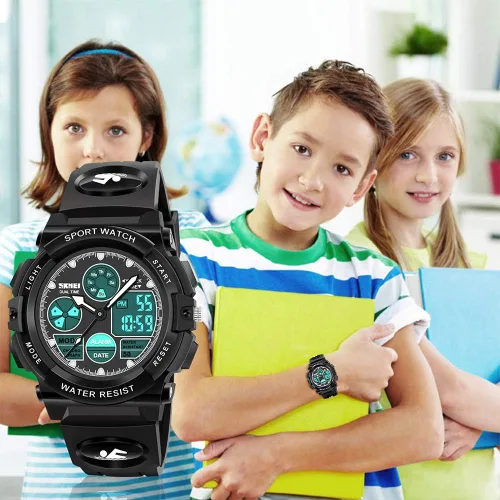 Miniatura 6 de ATIMO Reloj impermeable multifunción LED para niños - Regalos para niños