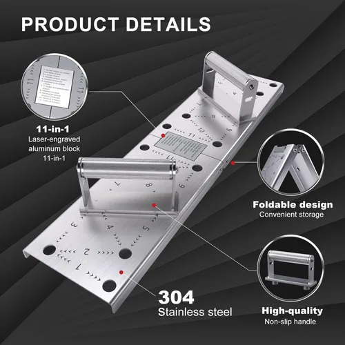 Miniatura 4 de Push Up Bar - Heavy-Duty Stainless Steel Pushup Stands with Non-Slip Base, 660LB Capacity, Portable Home Gym Equipment for Strength Training & Floor