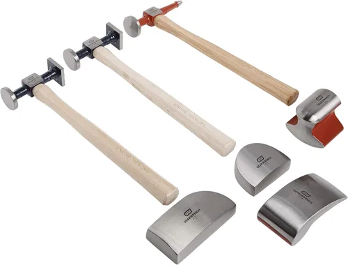 Miniatura 2 de GEARWRENCH 7 piezas. Juego de herramientas para carrocería, martillos y carretillas, 82302