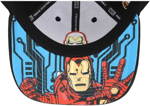 Miniatura 7 de Marvel Gorra de béisbol curvada con gancho y bucle de los Vengadores