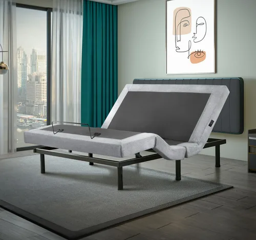 Miniatura 15 de Irvine Home Collection Base de cama ajustable de tamaño individual XL, características cargadas, gravedad cero, sin ronquidos, posiciones de memoria
