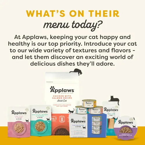 Miniatura 5 de Applaws Alimento húmedo natural para gatos en salsa, hecho con ingredientes limitados y naturales, sin aditivos artificiales, alto en proteínas