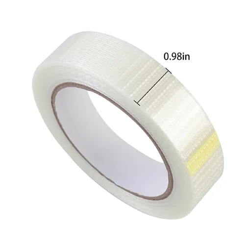 Miniatura 2 de QDiShi Cinta de Conducto Transparente, Cinta Impermeable de Servicio Pesado, Cinta Resistente a la Intemperie de Alto Rendimiento para Reparaciones