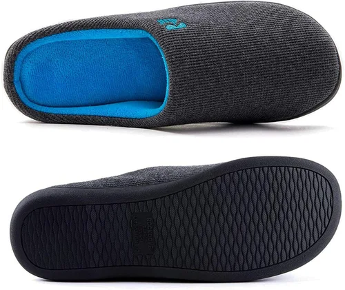Miniatura 2 de RockDove Pantuflas originales de espuma viscoelástica bicolor para mujer, 5-12