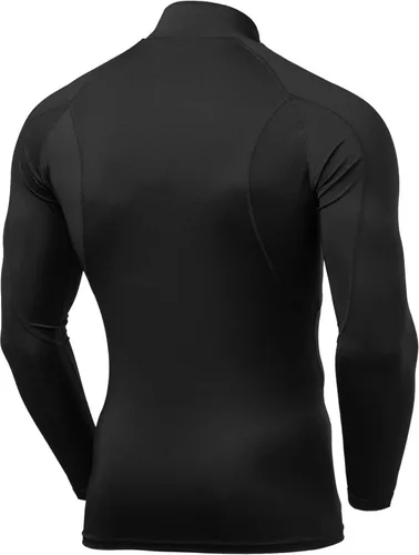 Miniatura 8 de TSLA - Paquete de 1 o 3 camisetas de compresión para hombre de manga larga con SPF 50+, camiseta de entrenamiento, deportiva, de protección