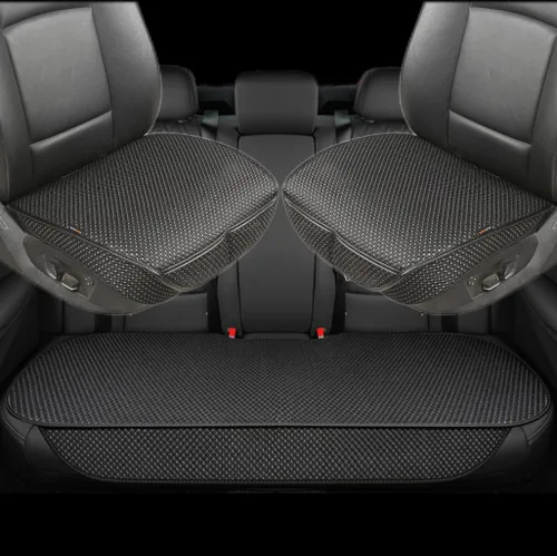 Miniatura 12 de Auto Newer Fundas universales transpirables de asiento de automóvil para las cuatro estaciones, cojines de asiento de automóvil de lujo, protectores