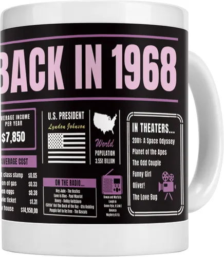 Miniatura 78 de Decoraciones de cumpleaños número 51, taza de café Back In 1972, regalos de cumpleaños de 51 años para hombres, mujeres, amigos, compañeros de De