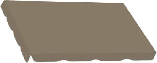 Miniatura 9 de Cubierta de repuesto para columpio de patio al aire libre (65 x 45 pulgadas, beige)