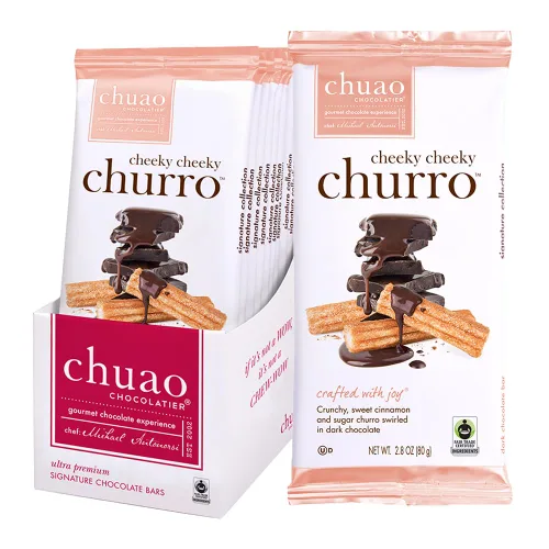 Miniatura 21 de Chuao Chocolatier Oh My S'mores Barras de chocolate con leche, chocolate gourmet artesano europeo sin conservantes, para cestas de regalo, Navidad