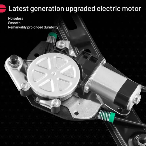 Miniatura 4 de BDFHYK Elevalunas eléctrico con motor delantero izquierdo para 1999-2000 BMW 323i, 2001-2005 BMW 325i, 325xi, 328i, 330i, 330xi, sustituye a 741-484