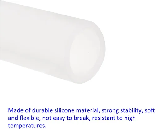 Miniatura 5 de M METERXITY Paquete de 2 tubos de silicona – Tubo de manguera flexible de alta temperatura que se aplica a la industria doméstica