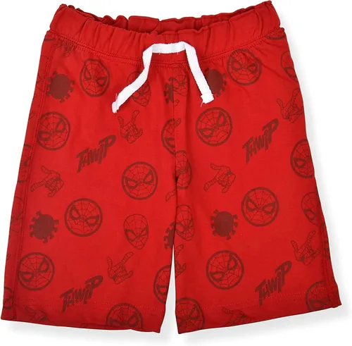 Miniatura 3 de Marvel Spider-Man - Conjunto de 2 pantalones cortos casuales para niño, azulgris