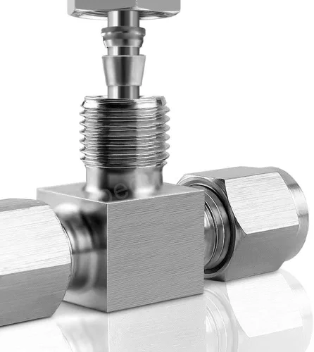 Miniatura 3 de Beduan Acero inoxidable neumático 3/8" accesorios de compresión Tee Let-Lok adaptador tubo conector