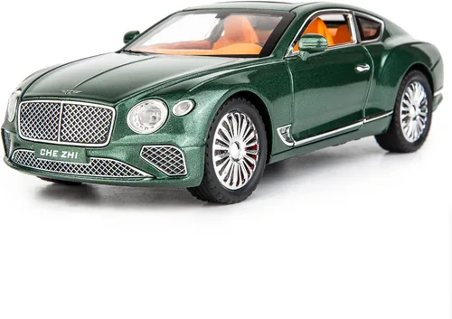 Miniatura 8 de WAKAKAC Compatible con Bentley Continental GT modelo 1/24, auto de juguete de aleación fundido a presión, vehículos coleccionables de juguete