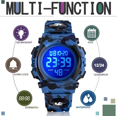 Miniatura 2 de ATIMO Reloj deportivo digital para niños, regalos para niños