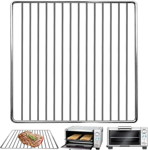 Piezas de repuesto de rejilla de alambre para Breville BOV450XL Mini Smart Encimera Horno y Tostador, 11.5 x 10.3 pulgadas, accesorios de acero