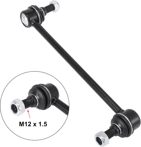 Miniatura 3 de X AUTOHAUX 1 par de enlaces de extremo de barra estabilizadora para coche K750032 para Kia Forte Koup Rondo Optima para Hyundai Elantra
