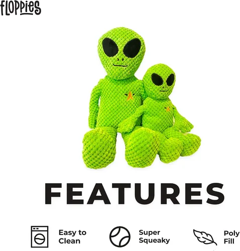 Miniatura 3 de fabdog Floppies - Juguete de peluche para perros, juguetes chirriantes lindos y duraderos, el mejor juguete chirriante para cachorros y todas