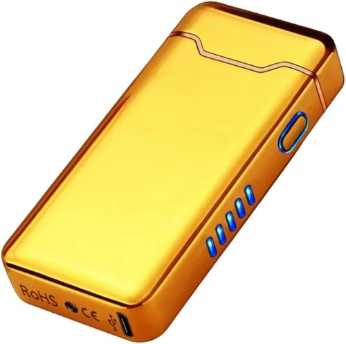 Miniatura 8 de YOZWOO Encendedor eléctrico recargable, encendedor de arco de llama de alta potencia, encendedores USB con indicador de batería LED, encendedores