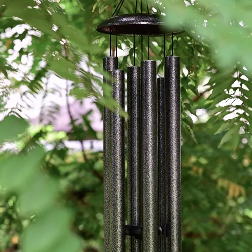 Miniatura 13 de Vanquer Campanillas de viento para tono profundo exterior, campanillas de viento de 32 pulgadas para exteriores, tono profundo, campanillas