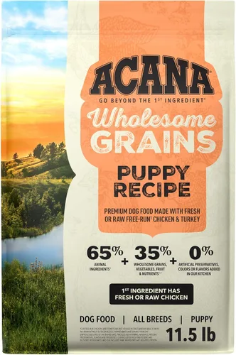 Miniatura 10 de ACANA - Comida seca para perros sin granos, receta para cachorros, bolsa de 4.5 libras