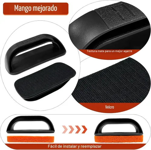 Miniatura 7 de Kit de limpieza de parrilla de 6 piezas para Blackstone, kit de limpieza de parrilla plana antiarañazos para cocina, 5 almohadillas de limpieza y 1