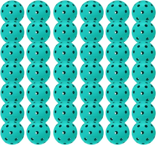 Miniatura 44 de Paquete de 6 pelotas de pickleball deportivas para exteriores - 40 pelotas de pickleball - Bolas de pickleball de EE. UU. aprobadas por USAPA