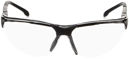 Miniatura 3 de Amazon Basics R200 Gafas de seguridad antivaho para disparar, protección ocular, lente transparente, 12 unidades, 6.63 x 6.13 x 1.75 pulgadas