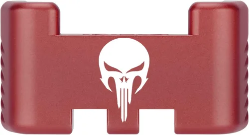 Miniatura 101 de NDZ Performance Placa trasera de aluminio con asistencia deslizante para Glock 1-5 Glock 17 19 19 19 x 22 23 24 26 27 31 32 33 34 35 45 47 49, Rojo