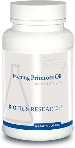 Biotics Research Aceite de onagra potente fuente de ácido gamma linolénico GLA, ácido linoleico, respuesta corporal saludable y equilibrada,