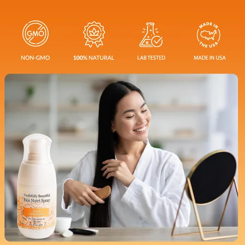 Miniatura 11 de Youthfully Beautiful Rice Nutri Spray and Shampoo Bar Set Thickens Hair Support Healthy Growth Rice Coffee Extract for Thinning Hair and Hair Loss