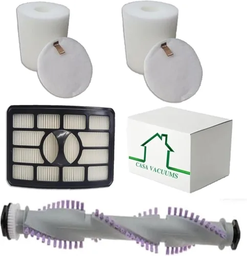 Kit de filtro 2+1 NV500 + cepillo compatible con Shark Rotator Professional NV501 NV500 UV560 NV502 NV505 NV501C NV520QPR NV520QR NV550 NV520