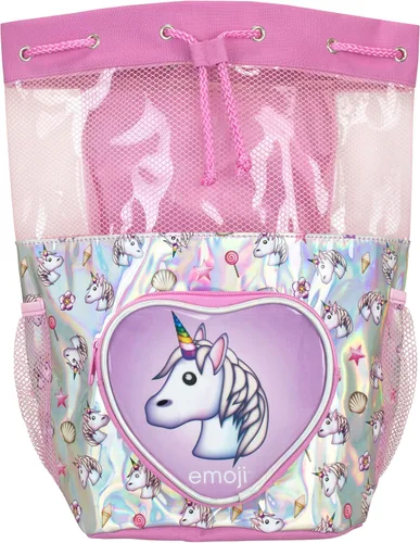 Miniatura 2 de Emoji Bolsa de natación de unicornio para niños, RosaRebel Fun.