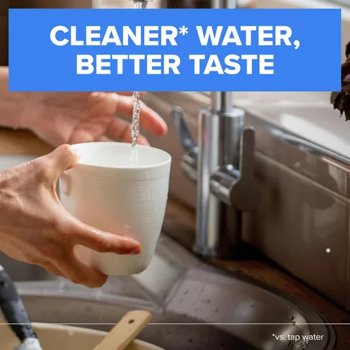 Miniatura 4 de Brita Sistema de filtro de agua para montaje en grifo, blanco, filtración sin espera, fácil instalación, filtro de agua multiusos para cocinas