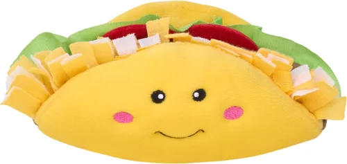 Miniatura 14 de ZippyPaws NomNomz - Juguetes chirriantes para perros para mantenerlos ocupados, divertido peluche de comida para perros pequeños y medianos, lindo