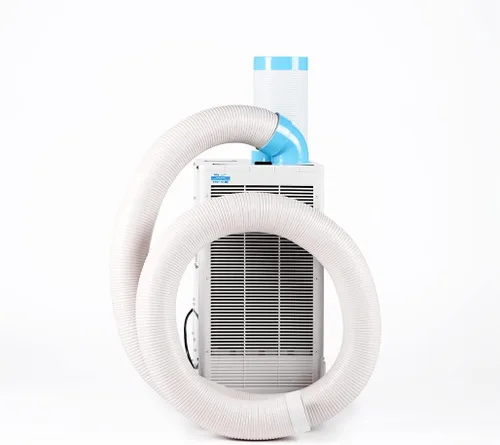 Miniatura 3 de Uninex ED-3C KOOLZONE - Conducto móvil para enfriadores de puntos para interiores y exteriores, extensión de aire frío, 5 pulgadas de diámetro