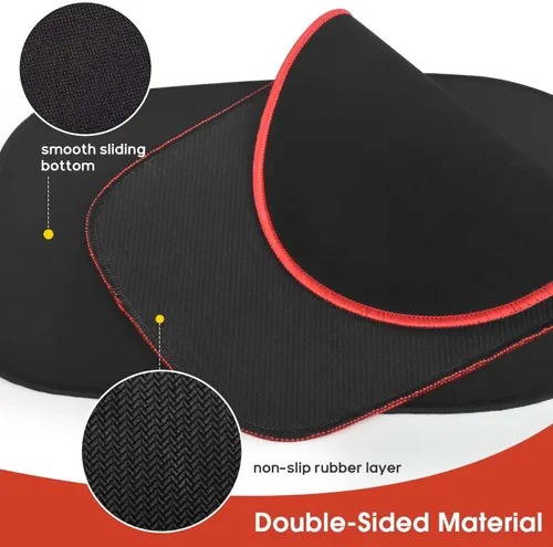 Miniatura 3 de Paquete de 2 alfombrillas deslizantes para batidora, batidora, compatible con batidora de pie Kitchenaid de 4.5 a 5 cuartos de galón, AirFryer