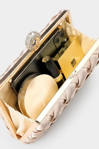 Miniatura 4 de BABEYOND Monederos de mano para mujer, bolso de noche con borla colgante para novia, fiesta, graduación, boda