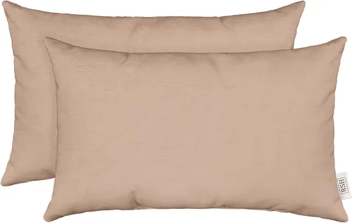 Miniatura 96 de RSH DECOR: Sunbrella - Juego de 4 almohadas lumbares, 20 x 12 pulgadas, tela de rendimiento resistente al agua y a la decoloración, fundas