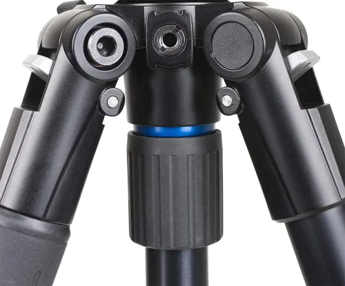 Miniatura 10 de SLIK Pro AL-324DX w/SH-705E Cabezal panorámico de 3 vías para cámaras sin espejo/DSLR Sony Nikon Canon Fuji y más - Negro (613-358)